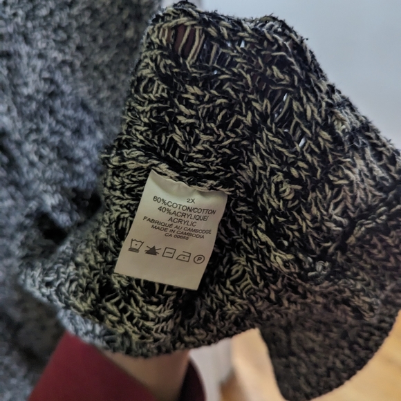 Draped cardigan - Picture 2 of 2